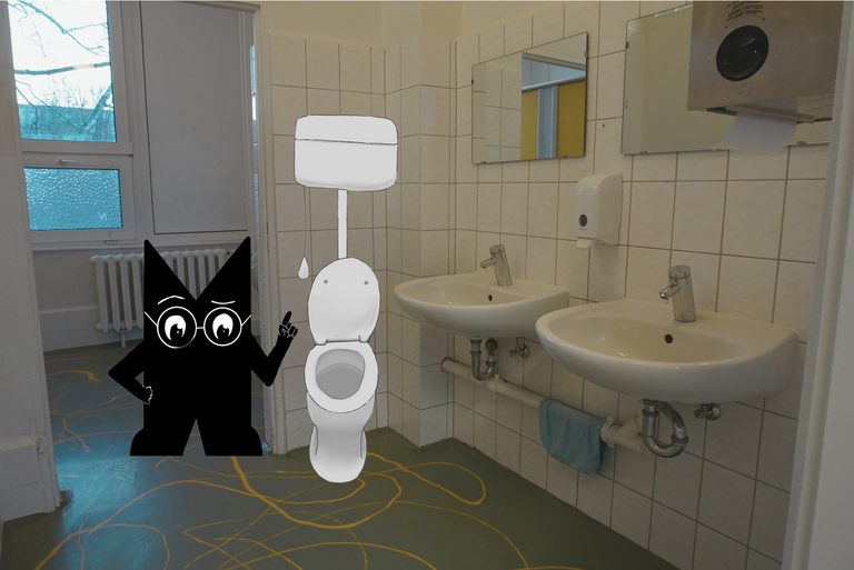 Wenn der Toilettengang zur Mutprobe wird